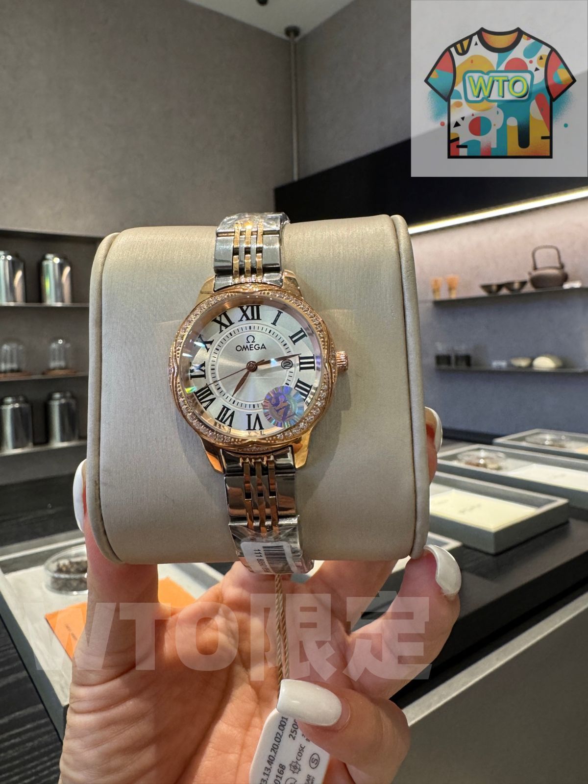  今日 OMEGA Women s Quartz Watch オメガ-WTO輸入2 腕時計(デジタル) 時計