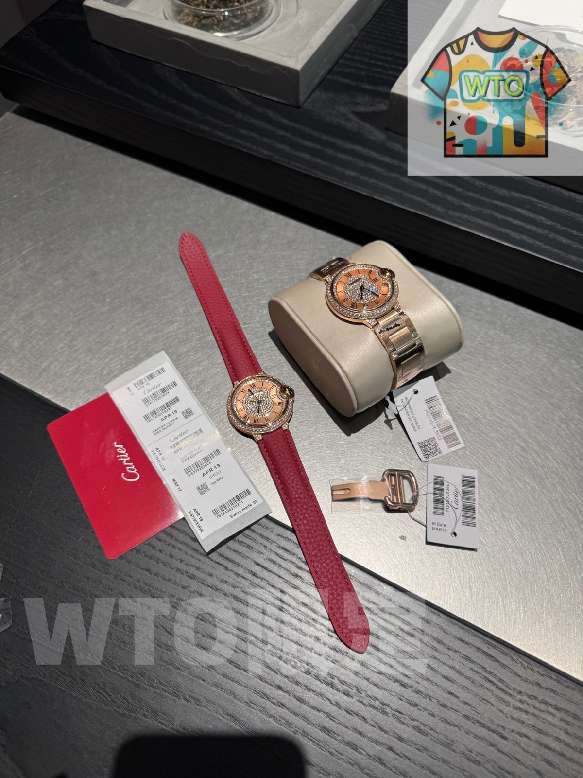  今日 Cartier Ballon Bleu Watch カルティエ ブルーバルーン 腕時計(デジタル) 時計