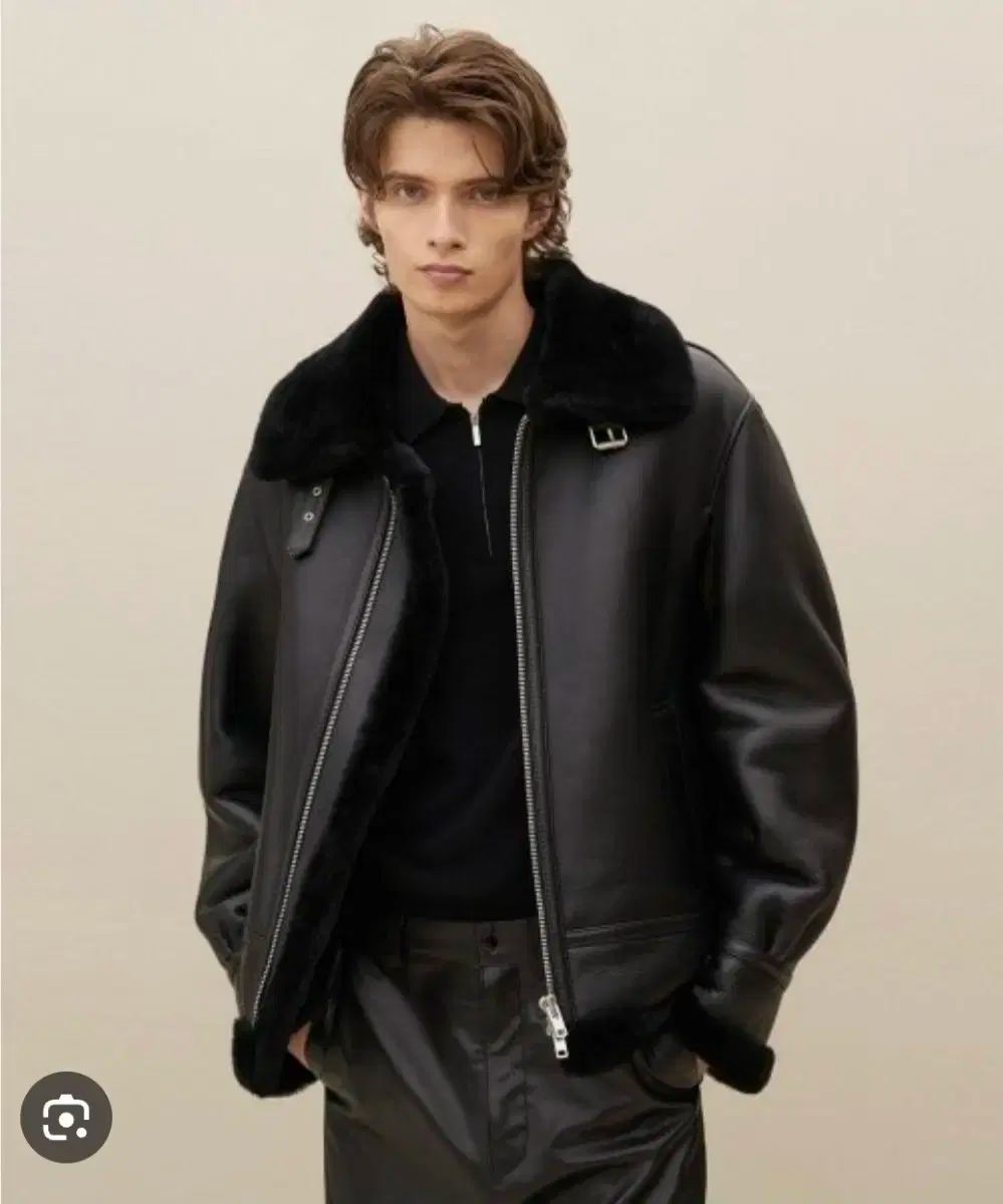 スペローネ B-3 ラムスキン リアル ムートン L