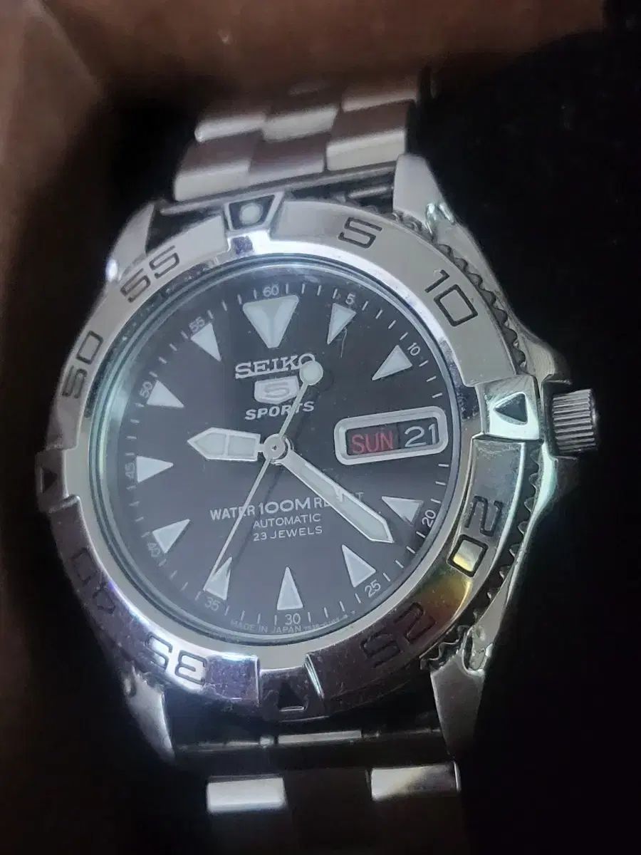 SEIKO5 スポーツ オートマチック メタル 時計