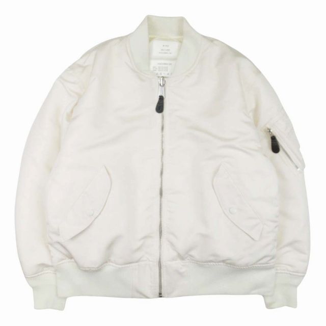 美品 22aw ハイク HYKE UNITED ARROWS別注 MA-1 リバーシブル ボンバー