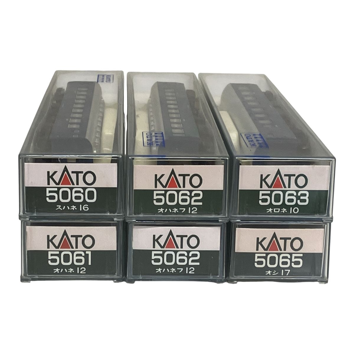KATO 5060 5061 5062 5063 5065 寝台客車6両セット Nゲージ 鉄道模型