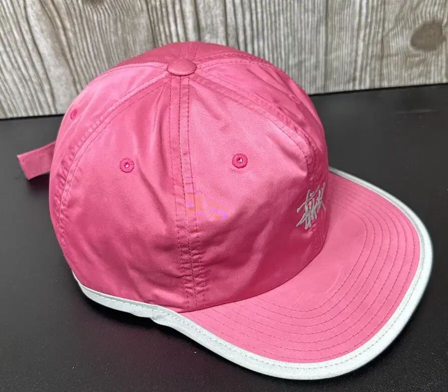 STUSSY ポール ポリ メモリー ストラップバッグ キャップ ピンク