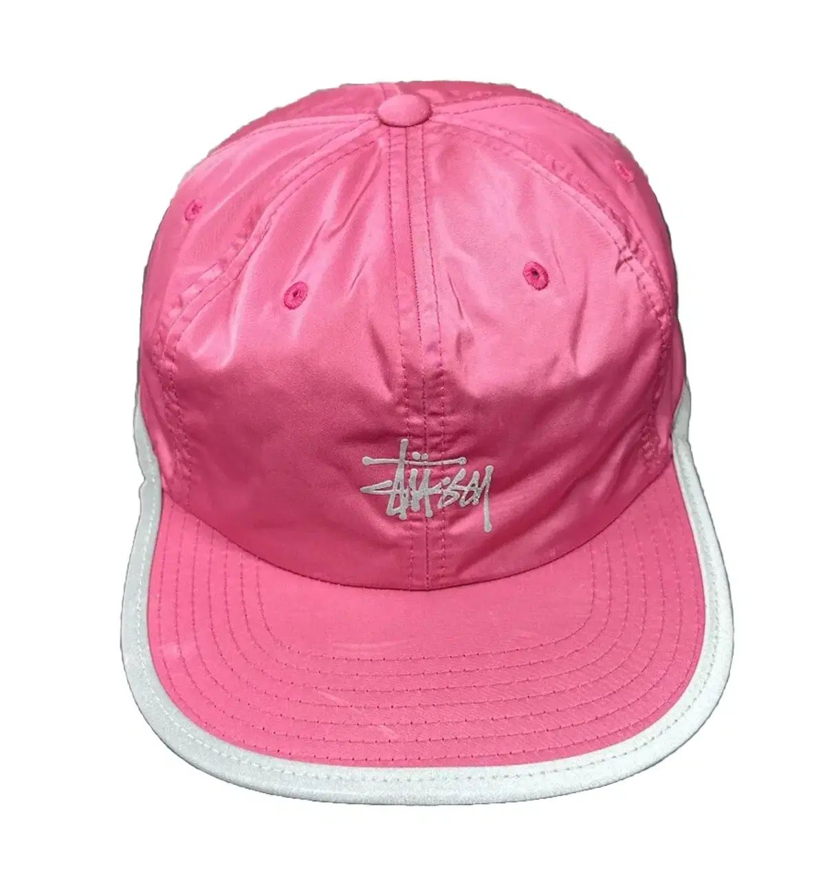 STUSSY ポール ポリ メモリー ストラップバッグ キャップ ピンク