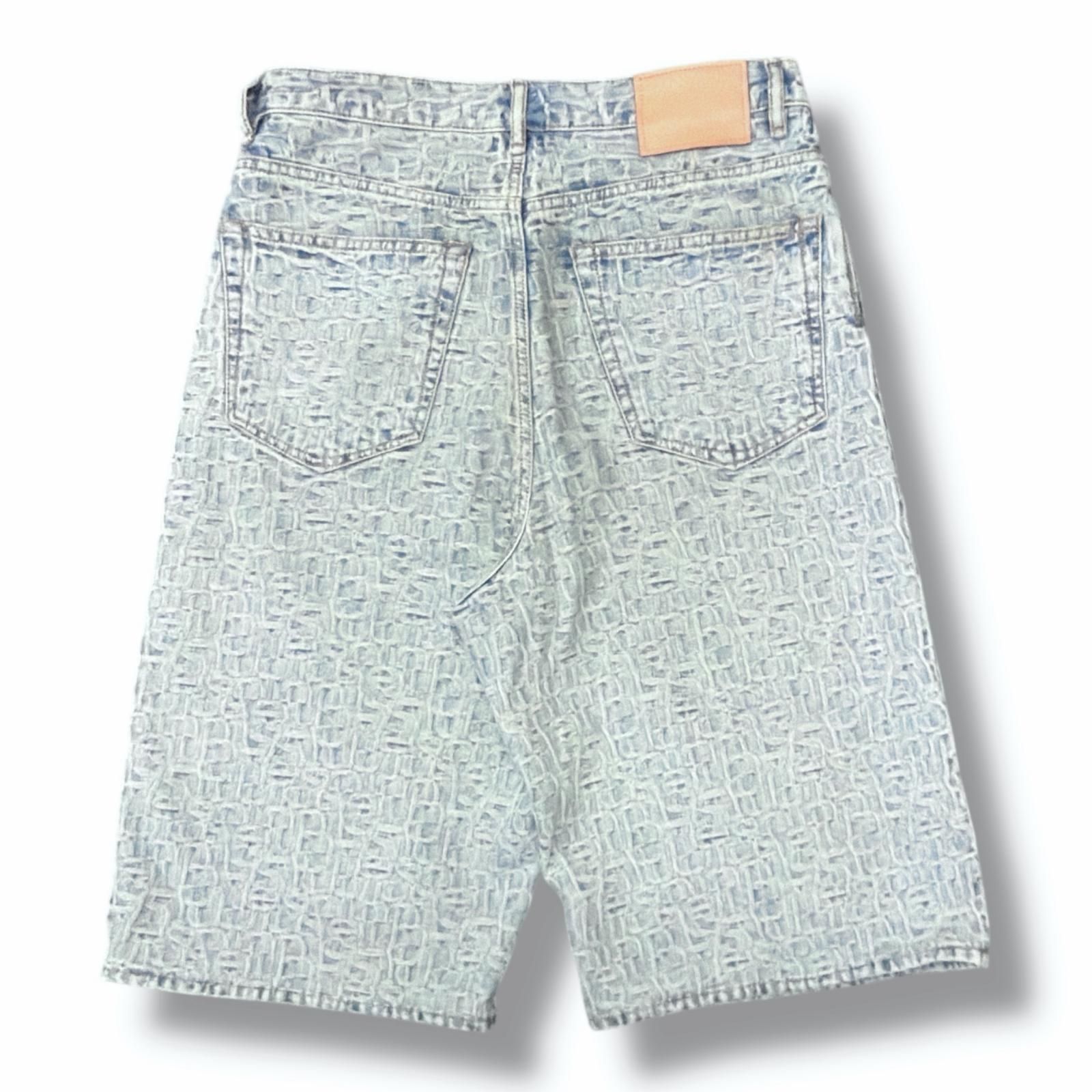 参考上代81400円 ACNE STUDIOS 24SS ルーズフィットモノグラムデニム