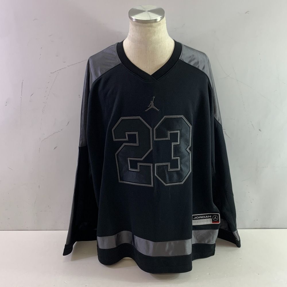 04w5255 NIKE ナイキ ジョーダン ブルックリン メンズ カレッジエイト ホッケージャージー Jordan Brooklyn Men s Collegiate Hockey Jersey HV0109-010 ブラック L 八王子店