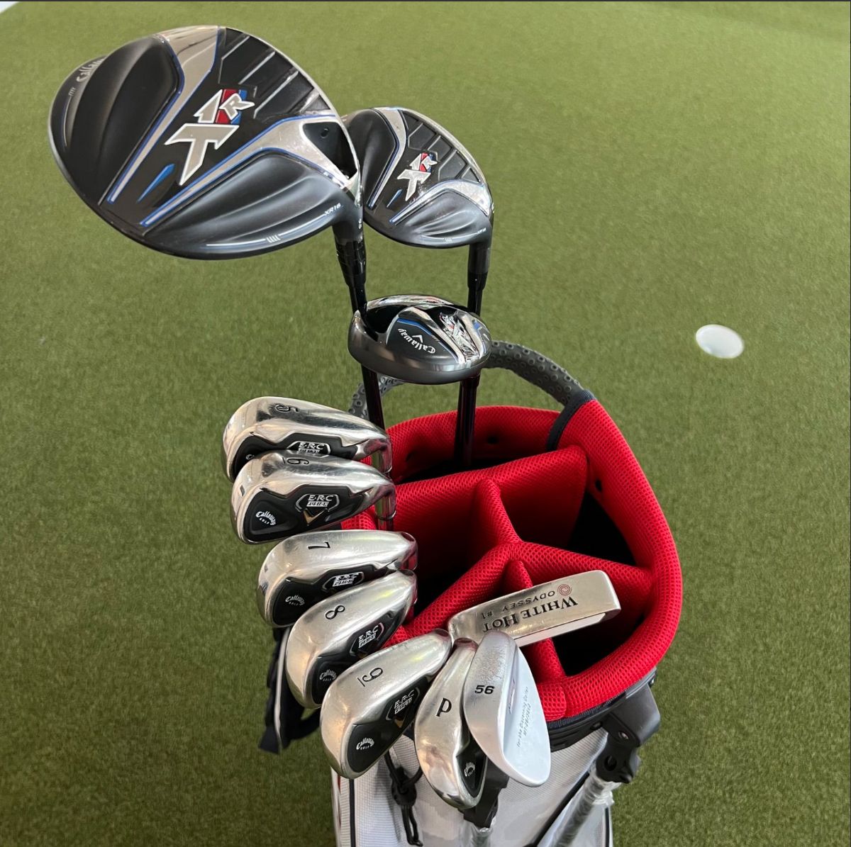 メンズゴルフクラブセット キャロウェイキャディーバック付