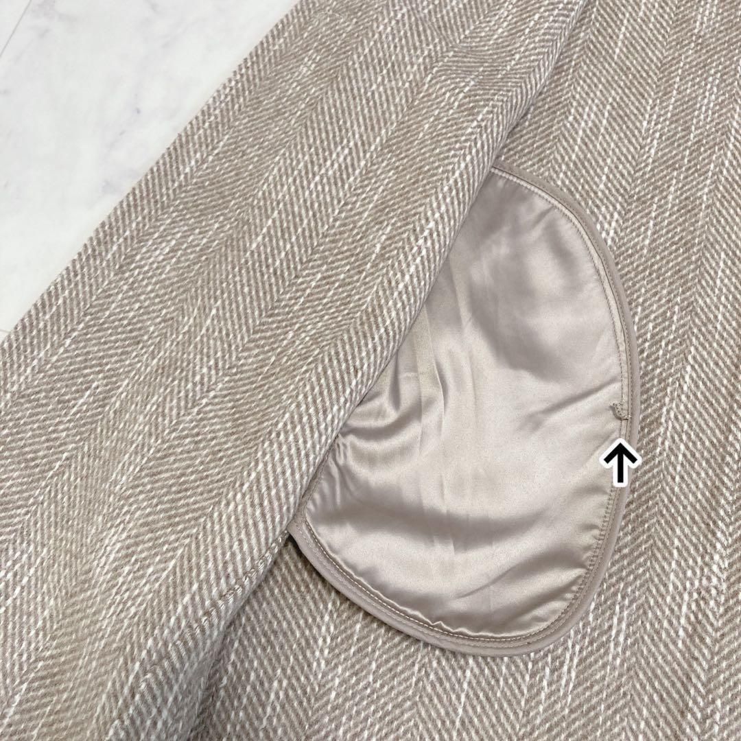  定価3.1万 ウールリバーベスト 36 ベージュ ベスト ジレ ベスト ジレ ビスチェ