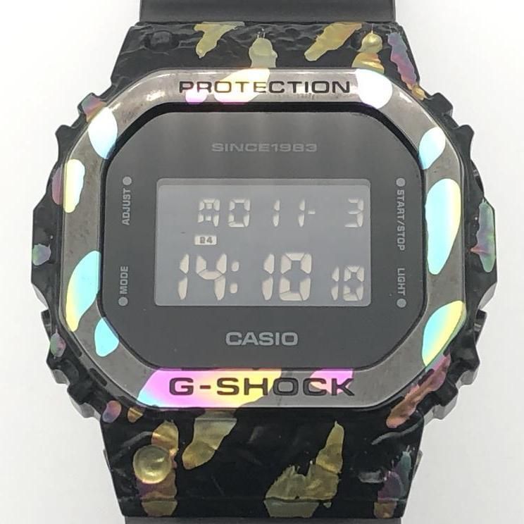 CASIO G-SHOCK 40th Anniversary Adventurer s Stone Series 腕時計 GM-5640GEM ブラック カシオ ジーショック 10 240010493603