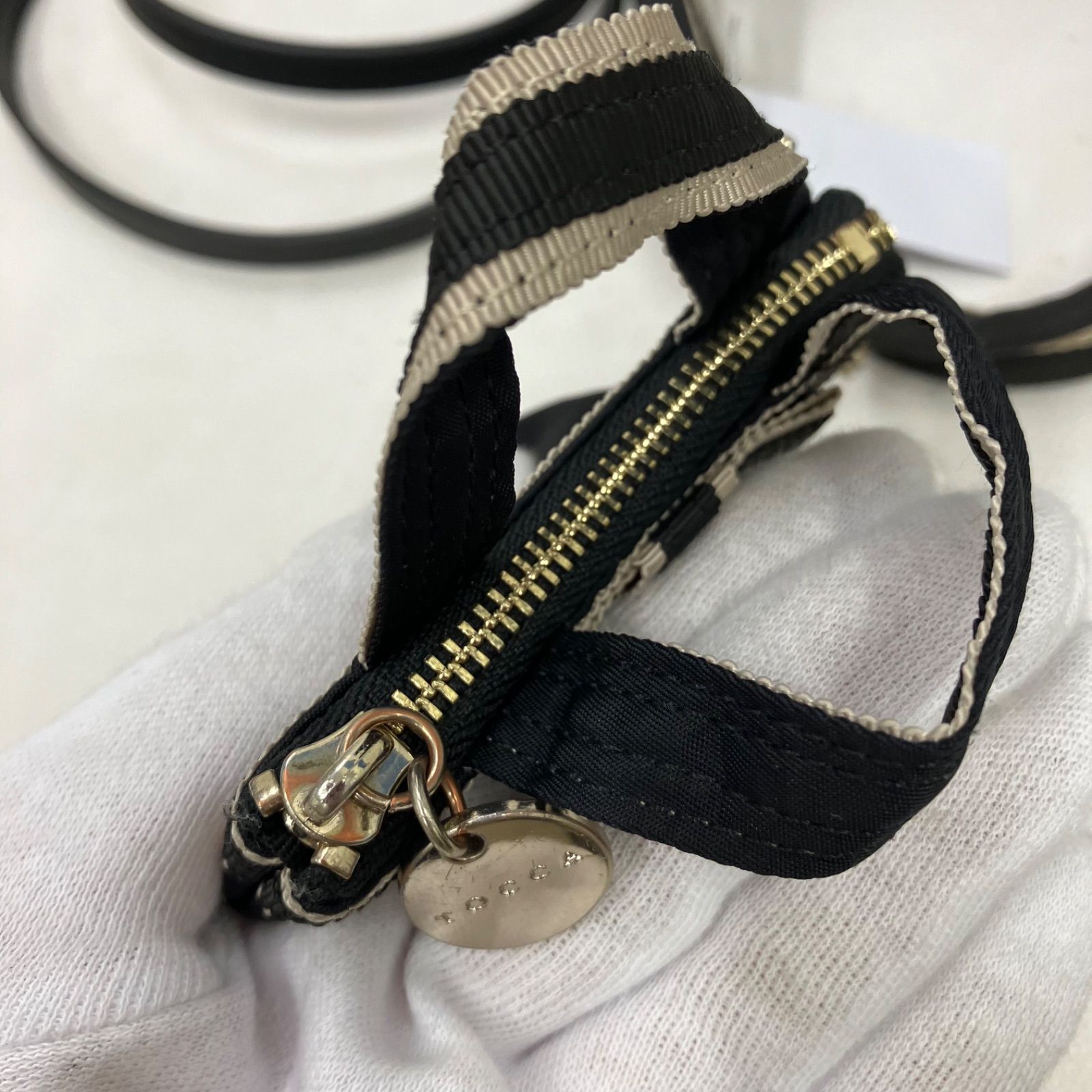 6039 TOCCA トッカ BICOLOR RIBBON TOTE ビカラーリボントート 2way 