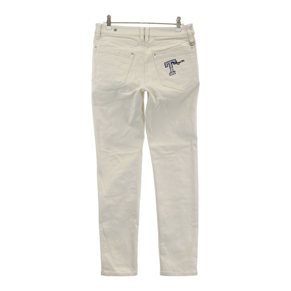 サイズ 0 PEARLY GATES パーリーゲイツ モデル ストレッチパンツ ベージュ系 ゴルフウェア レディース ストスト