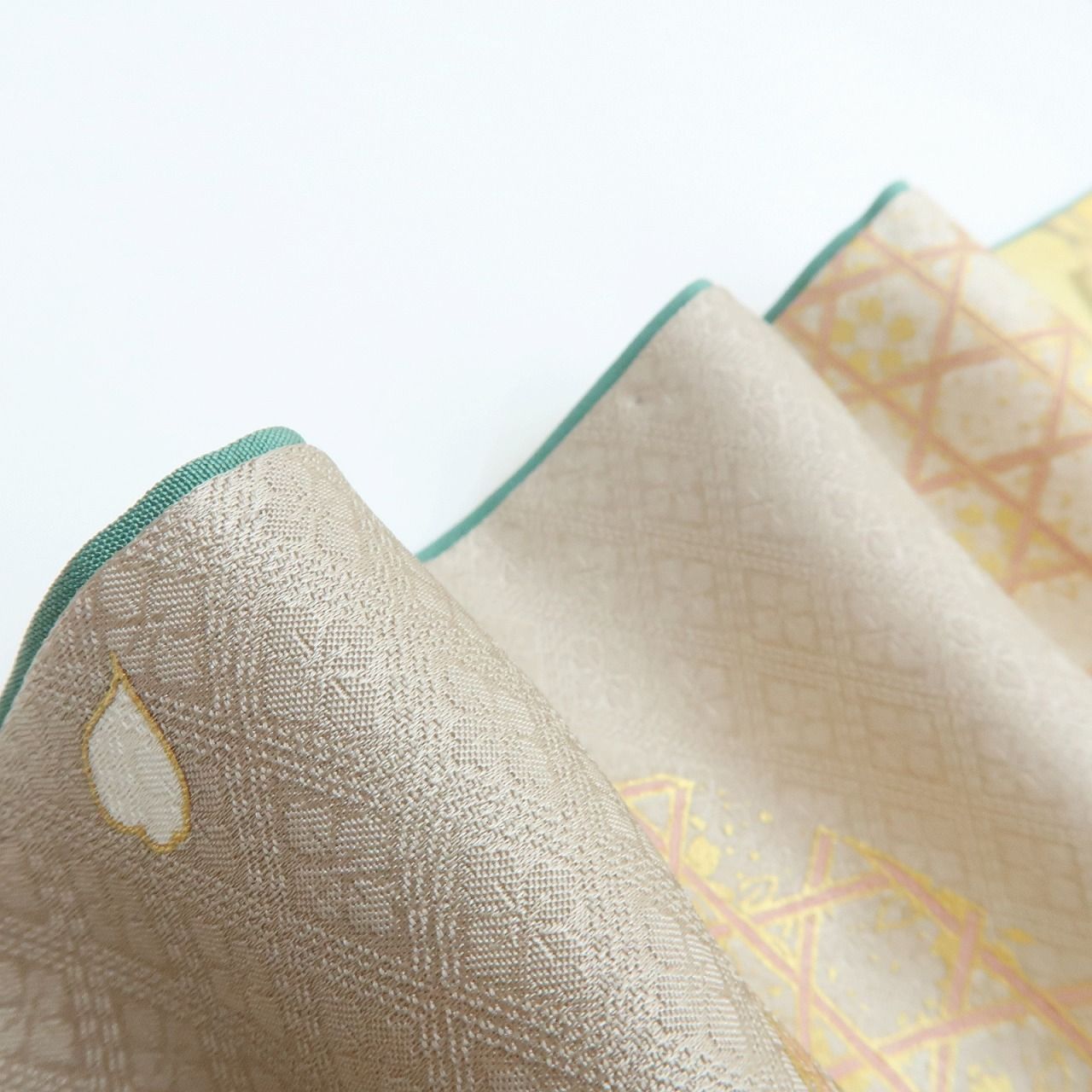 百華 Y 3990 正絹 やまと誂製 金駒刺繡 手縫い仕立て 訪問着