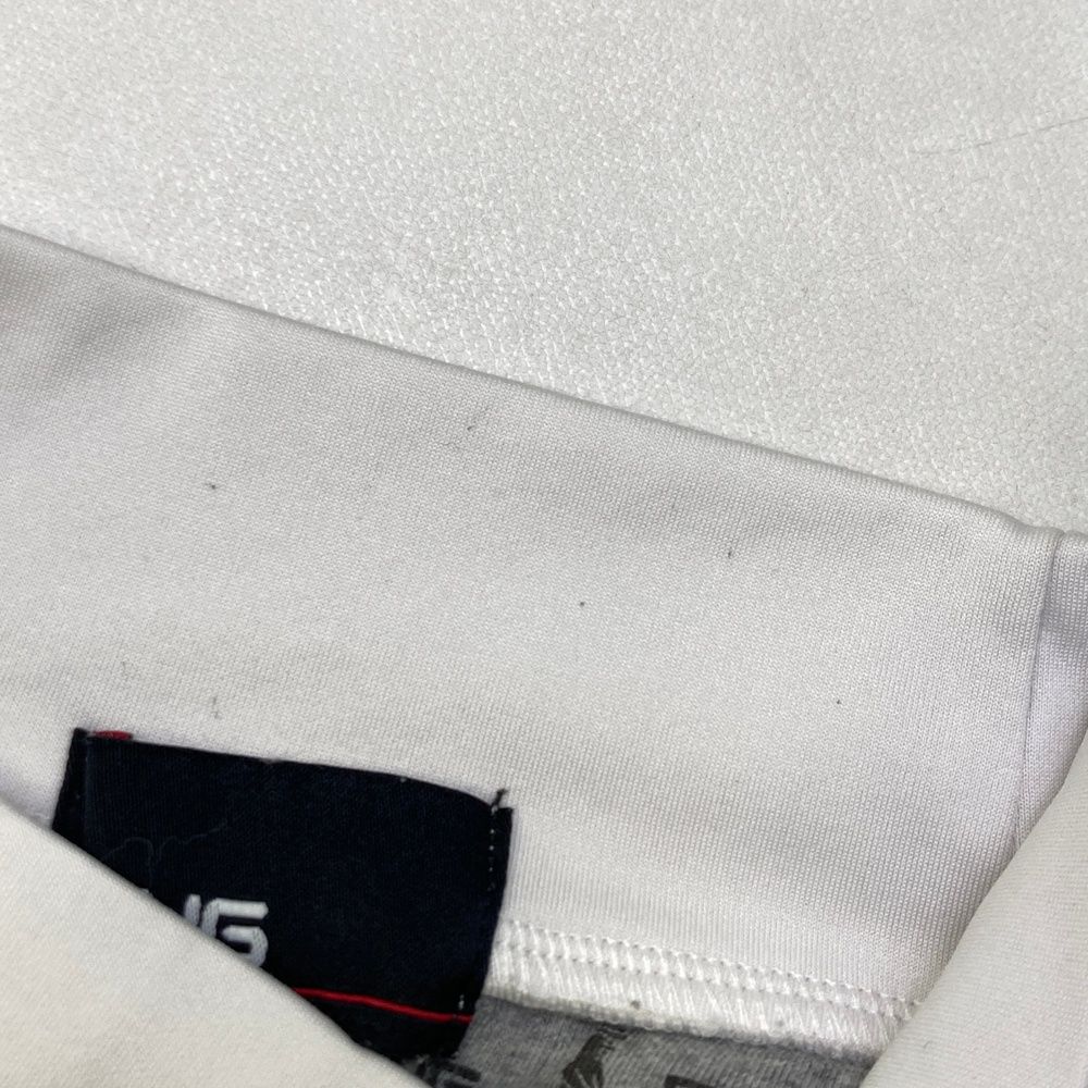 サイズ：L PING ピン 2023年モデル ハイネック 長袖Tシャツ  ホワイト系 [240101561572] ゴルフウェア メンズ ストスト