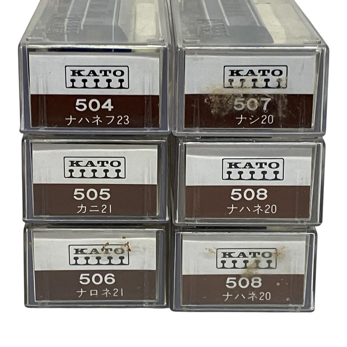 KATO 504 505 506 507 508 20系寝台特急客車6両セット Nゲージ 鉄道模型