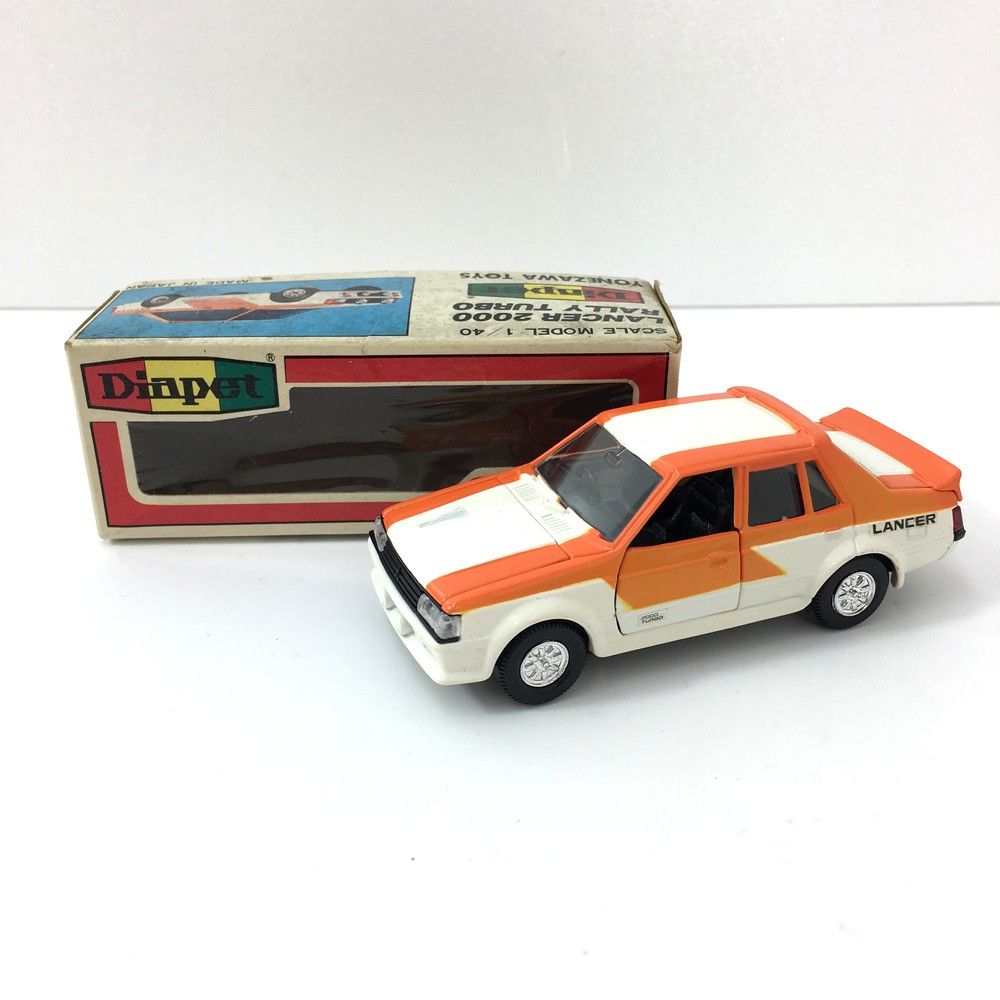 ダイヤペット G-134 三菱 ランサー2000 ラリー ターボ 1 40スケール ミニカー レトロ き