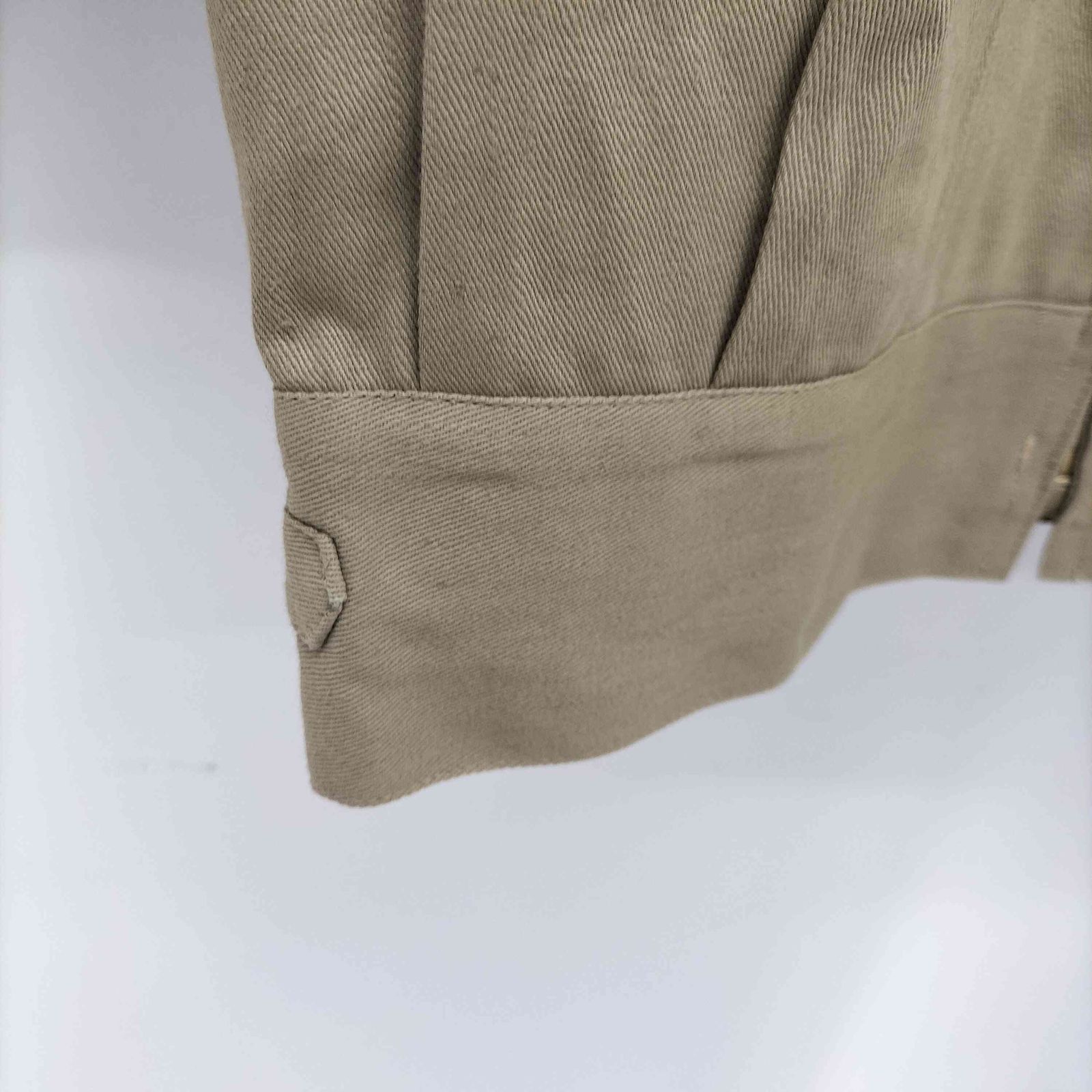 USED古着(ユーズドフルギ) 50s FREEDMAN＆CO コノ字止め Lightningジップ オーストラリア軍 コットンドリルジャケット メンズ  6【中古】【ブランド古着バズストア】 ユーズドフルギ USED古着 50s FREEDMAN＆CO コノ字止め Lightning