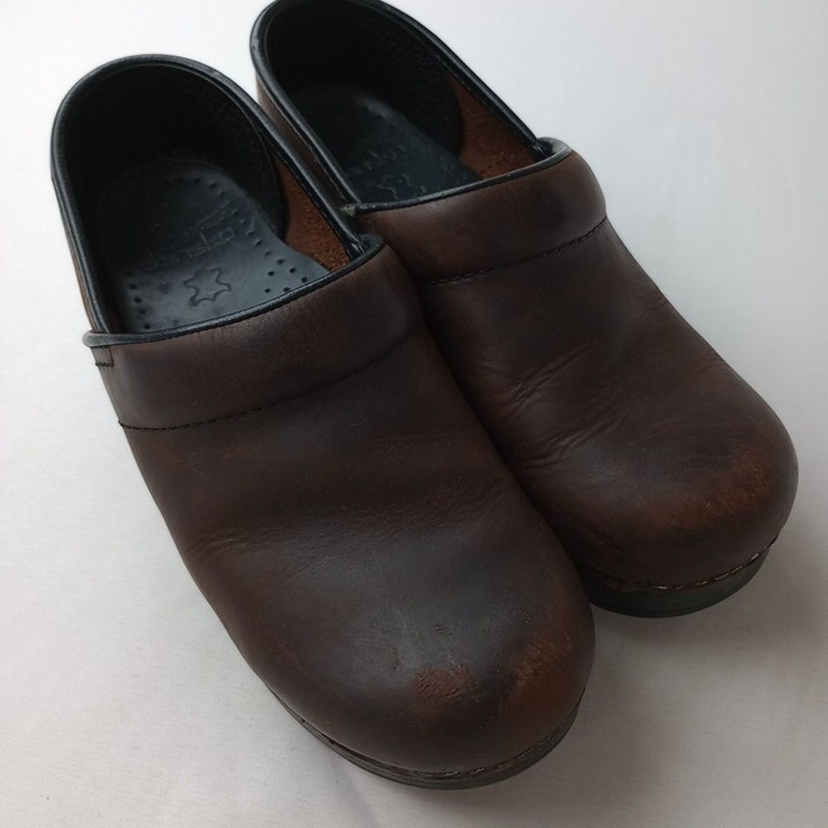 dansko ダンスコ プロフェッショナル レザー シューズ 36 ブラウン 茶