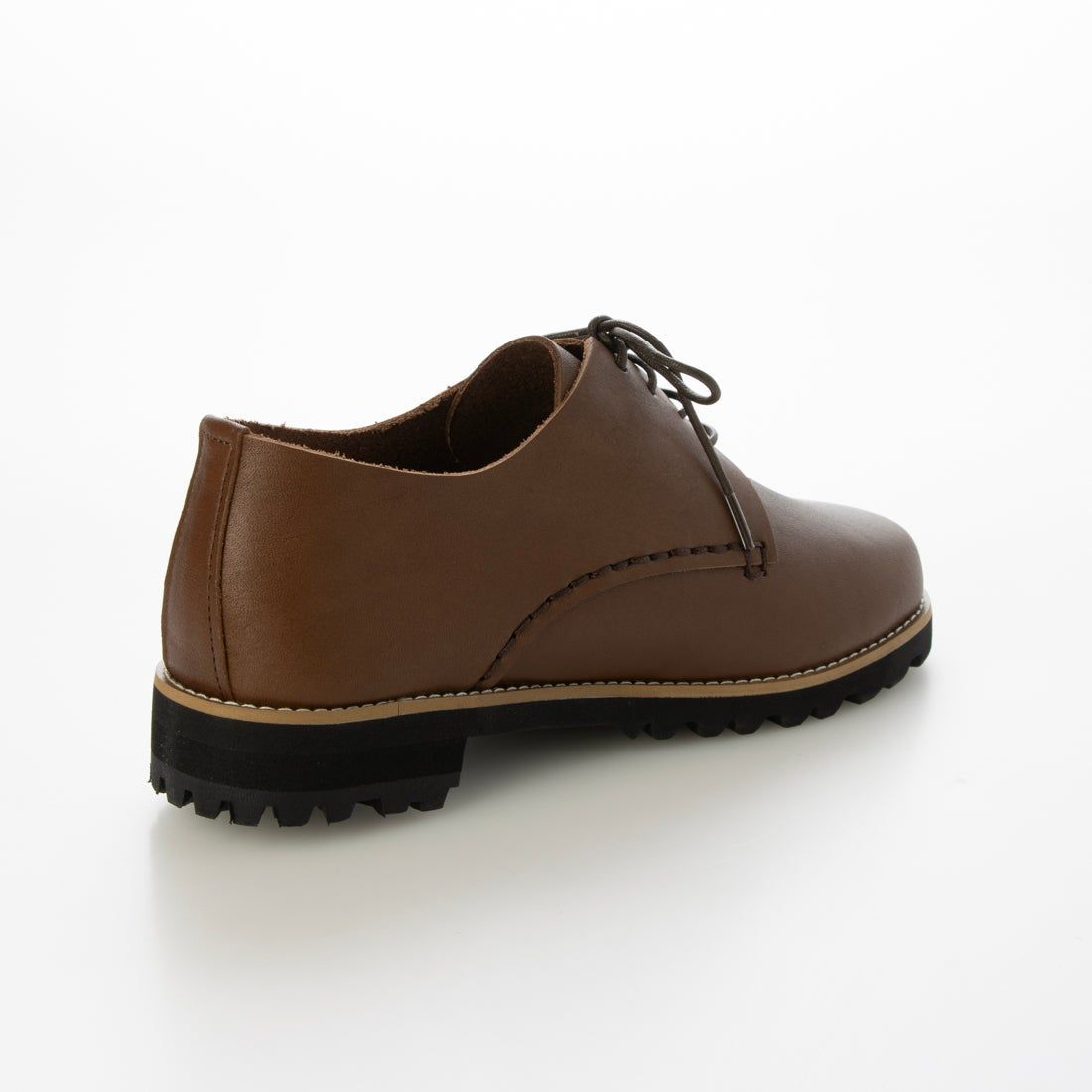  本革 フラット ローカット カジュアルレースアップシューズ D.BROWN その他 靴