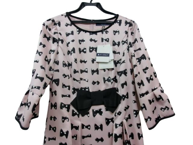 エムズグレーシー M S GRACY 半袖ワンピース サイズ38