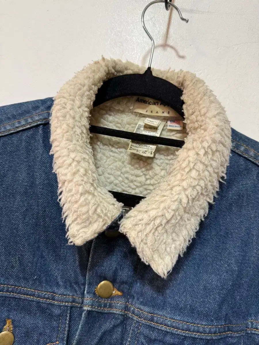 American Apparel デニム シープスキン ジャケット XXS