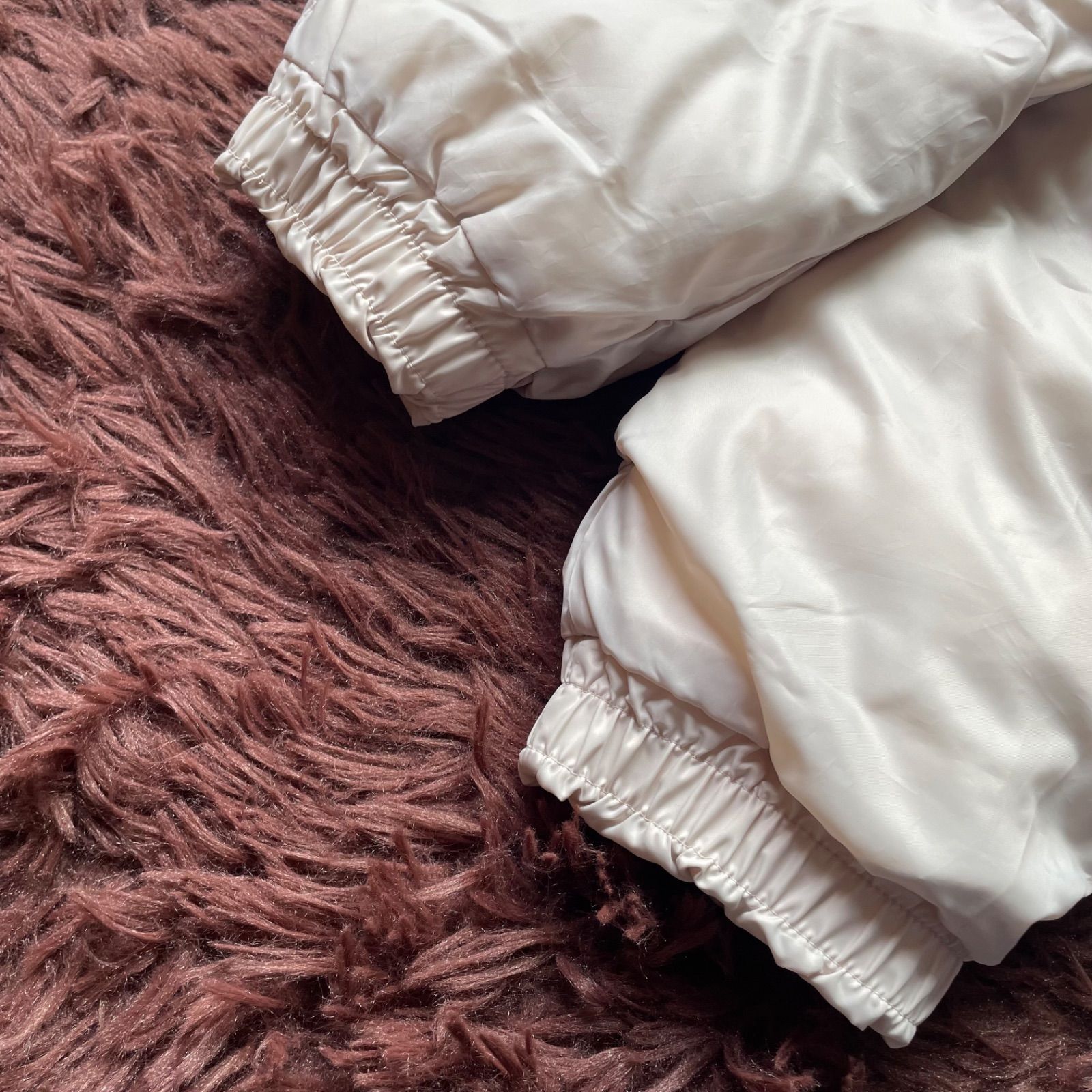 ICB アイシービー 美品 マルチウェイ ファー付きダウンライナーモッズ