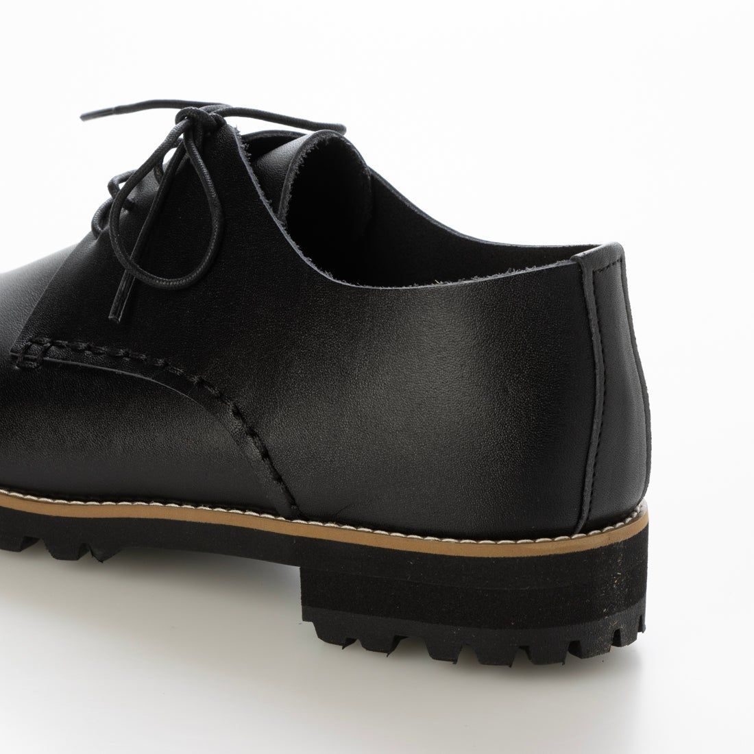 カジュアルレースアップシューズ BLACK