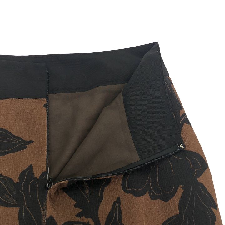 IENA イエナ 24060900508030 ボタニカルタイトスカート レディース ブラウン 38 WWW_SMP1DAWEKUDUS_SCH_ID