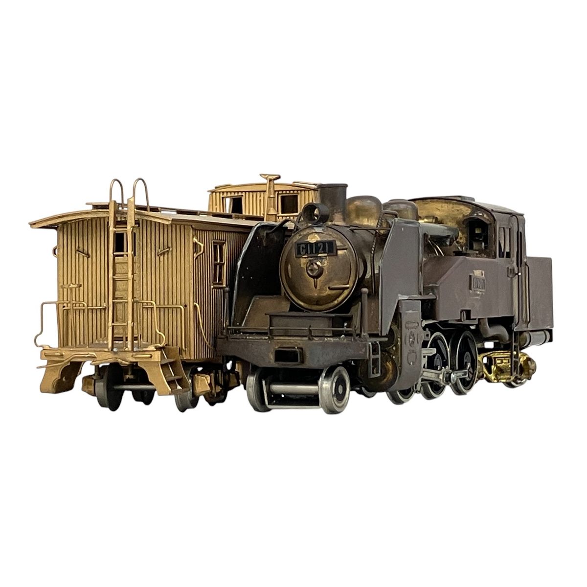 HOゲージ 鉄道模型　ジャンク品 詳細不明 C11 21 蒸気機関車 未塗装 鉄道模型 HOゲージ ジャンク