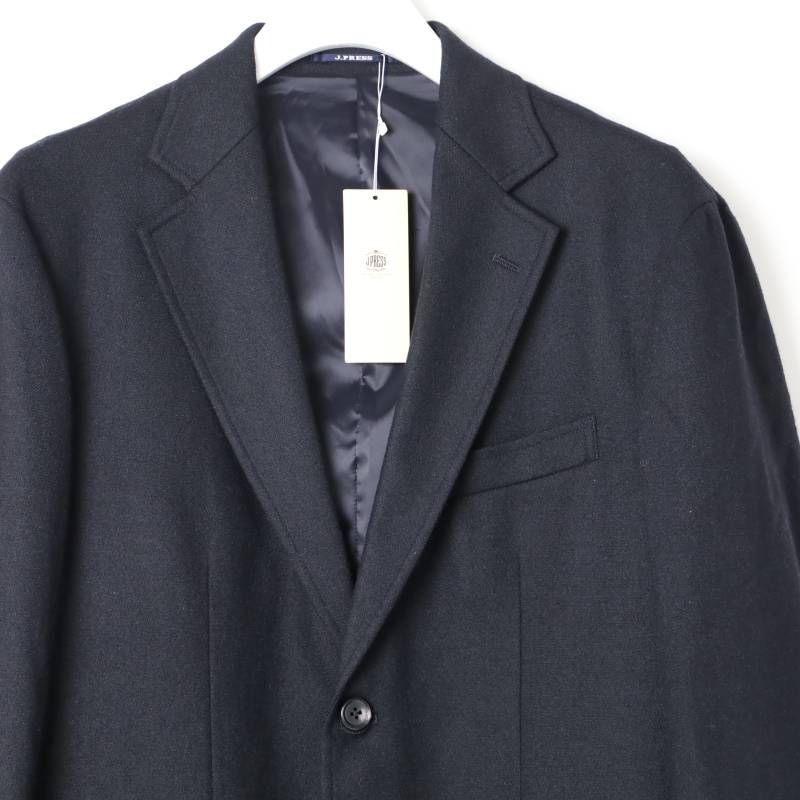 新品 J.PRESS ジェイプレス カシミヤ混 ジャケット ウール 紺ブレザー
