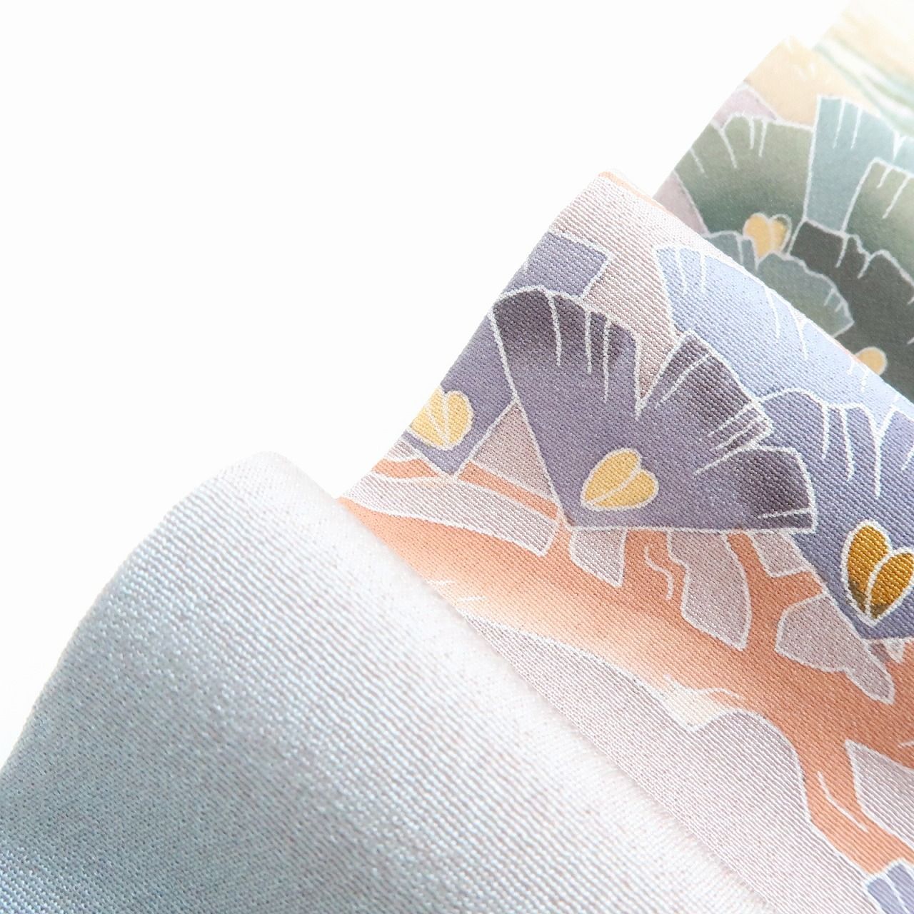  百華 Y 3992 正絹 作家物落款 手縫い仕立て松 梅 紅葉 訪問着 訪問着 付け下げ 着物