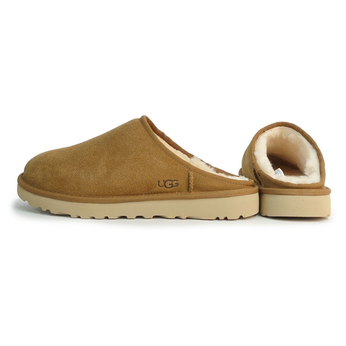  UGG アグ メンズ スリッパ クラシック スリッポン CLASSIC SLIP-ON 1129290 チェスナット ブラウン系 サボ クロッグサンダル サンダル