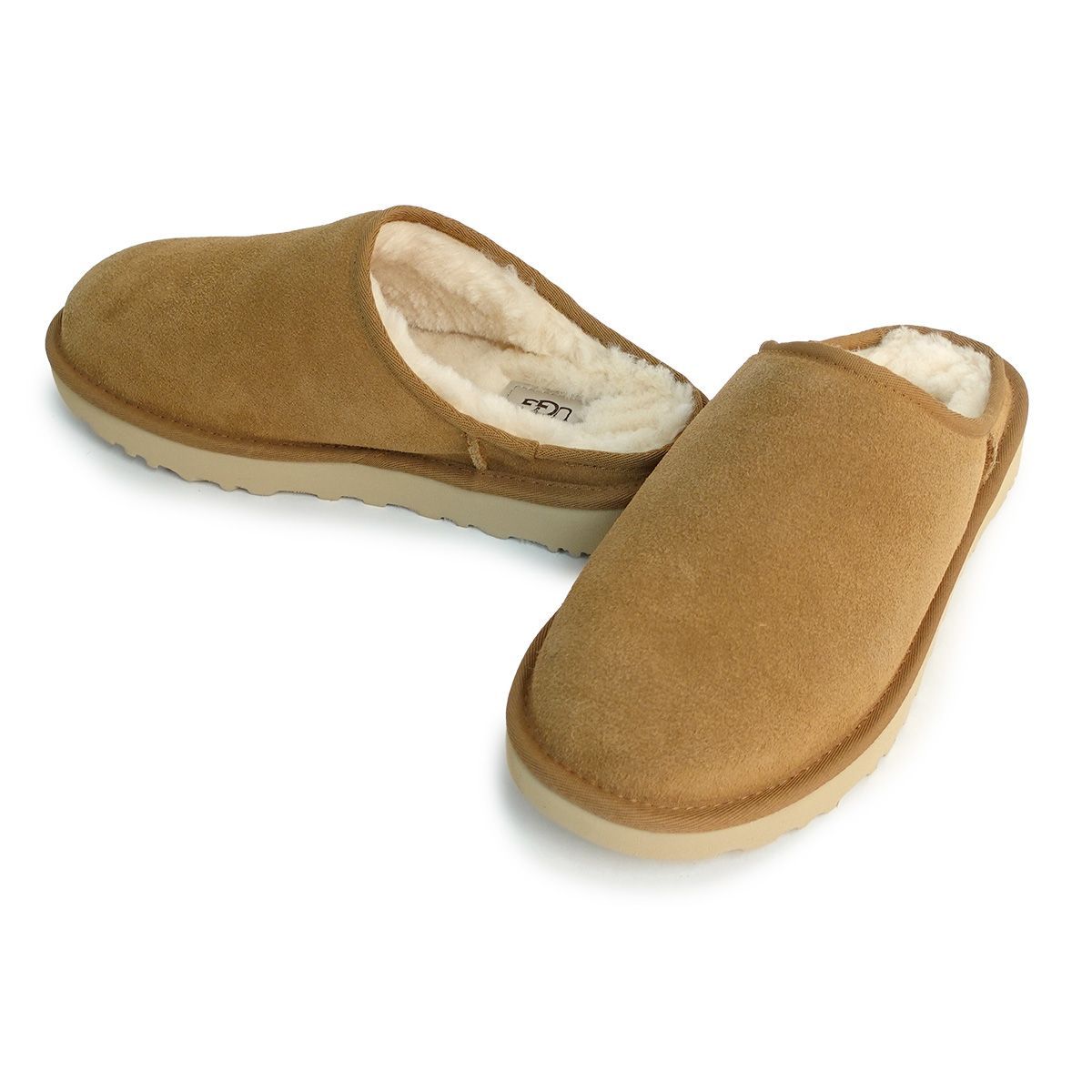 UGG アグ メンズ スリッパ クラシック スリッポン CLASSIC SLIP-ON 1129290 チェスナット ブラウン系