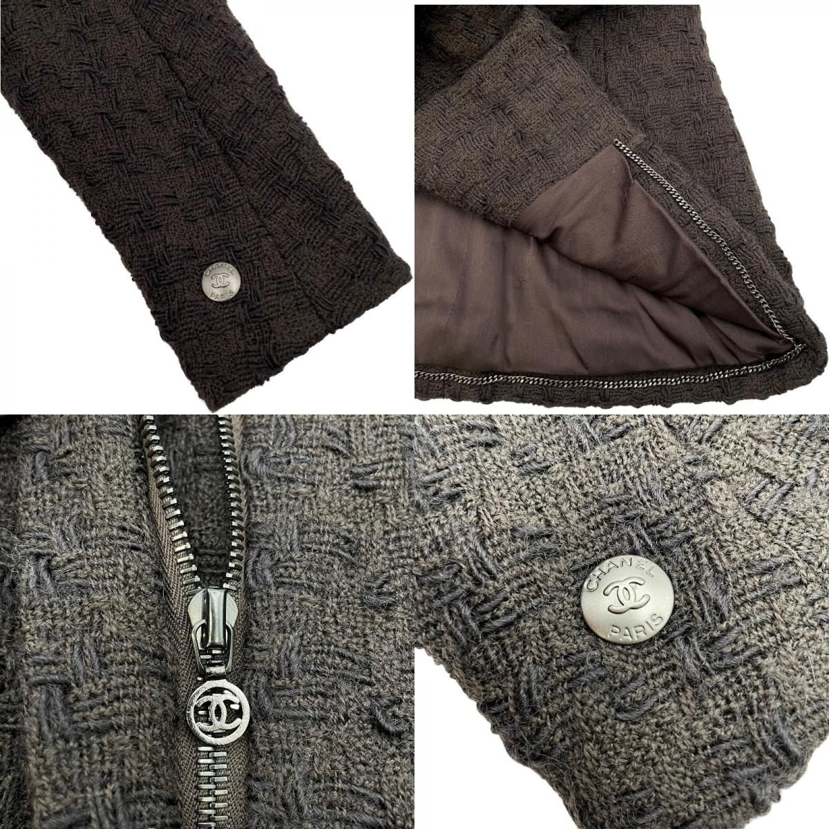  シャネル CHANEL ツイードジャケット スカートセットアップ P 09702 ウール レディース セットアップ その他 その他