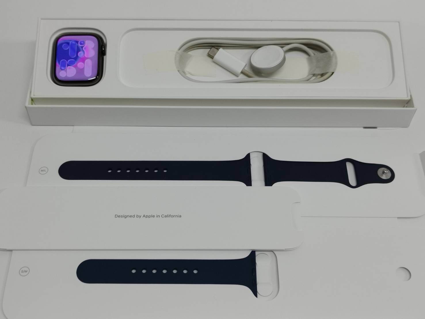 Apple Watch Series 7 GPS セルラー 45mm A2478 ステンレス MKL33J A