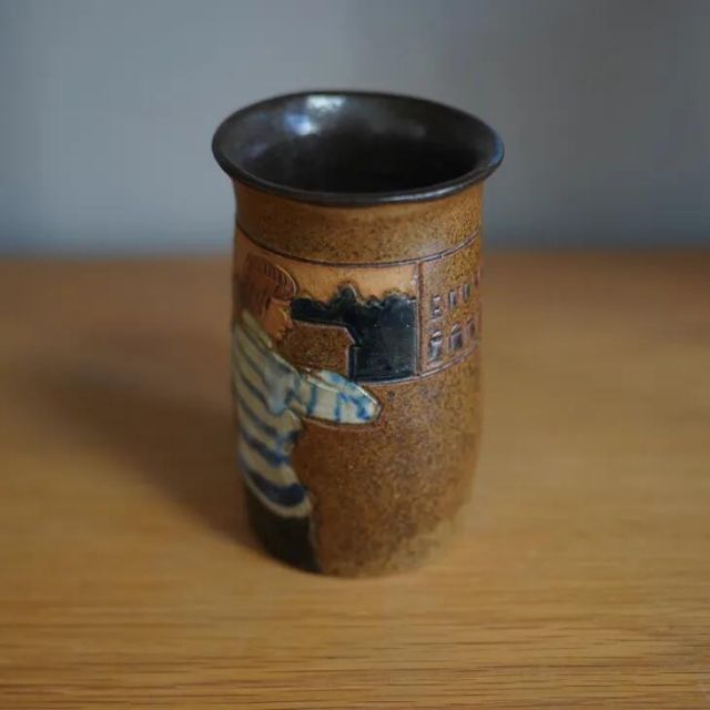 ミッドセンチュリー/スウェーデン製/フリーベリ作品陶磁器、ミニチュア花瓶 ミッドセンチュリー/スウェーデン製/フリーベリ作品陶磁器、ミニチュア