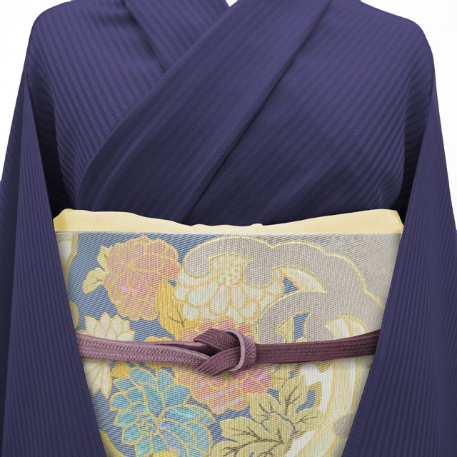  袋帯 京都 西陣 川島織物 本袋帯 正絹 プラチナ箔 螺鈿箔糸 シルバー地 金 銀 鳳凰 松 牡丹 雪輪 波文 豪華 フォーマル 黒留袖や色留袖にも 春 秋 冬 仕立て上がり みやがわ sb 54698 袋帯 帯