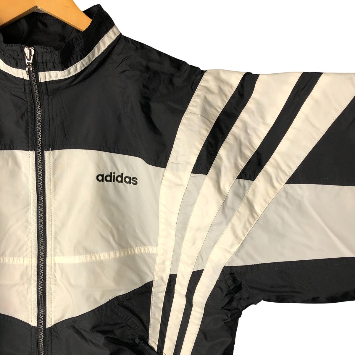 古着 80~90年代 アディダス adidas ナイロンジャケット メンズM相当 