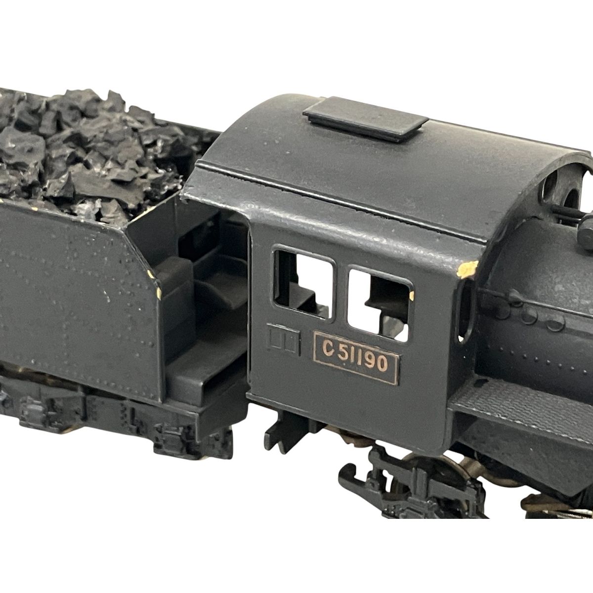 メーカー不明 C51190 蒸気機関車 鉄道模型 HOゲージ ジャンク