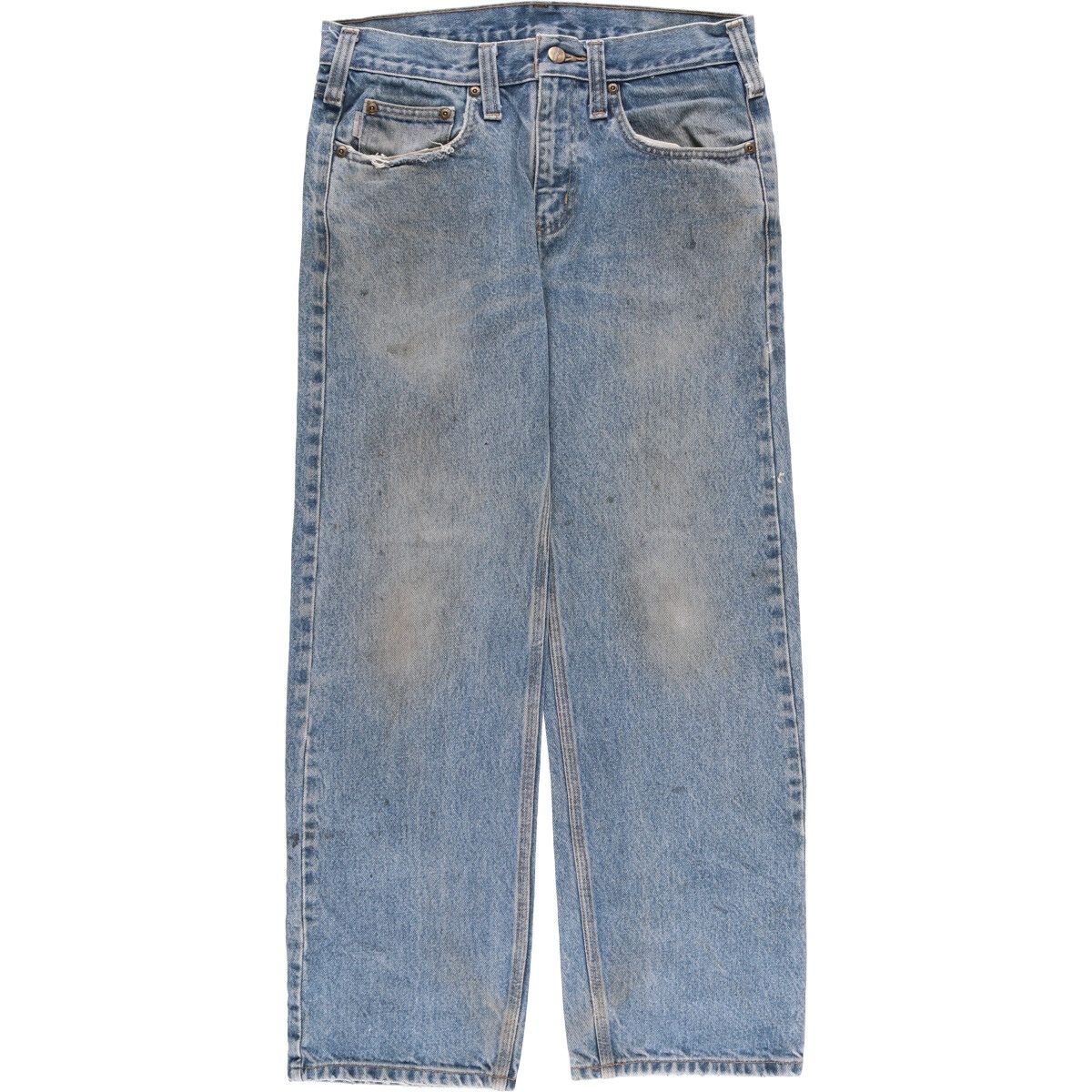 古着 カーハート Carhartt Traditional FIT テーパードデニムパンツ メンズw33相当 eaa593589