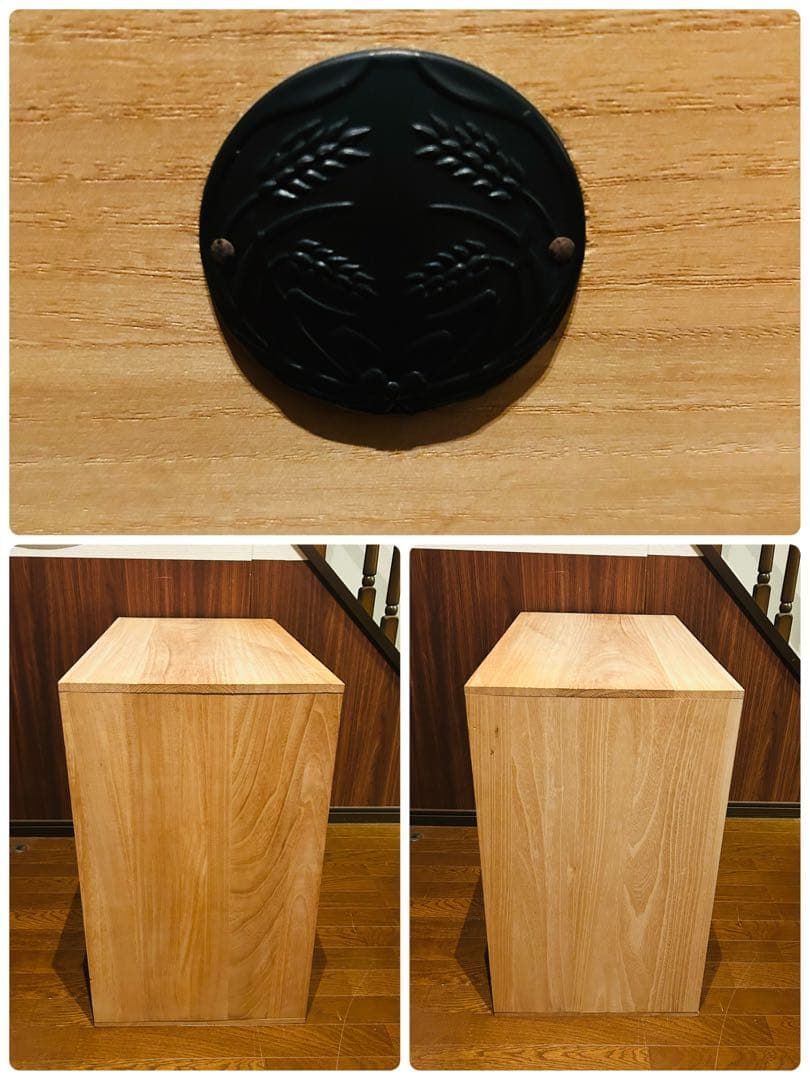 良品】 桐箪笥 タンス 上下分離型 木製チェスト 6段 引き出し付き