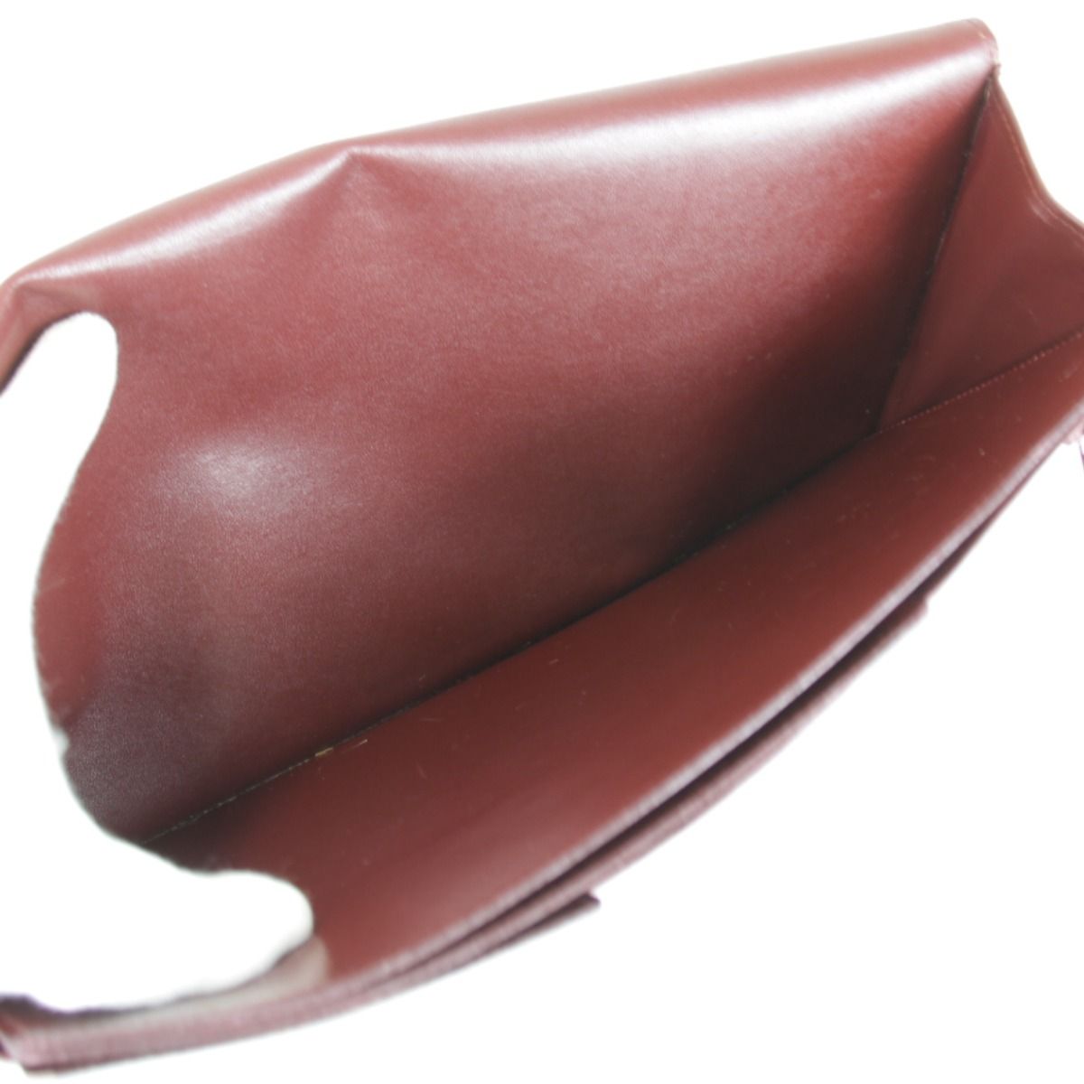 2025年 カルティエ マストライン クラッチバッグ レザー ボルドー