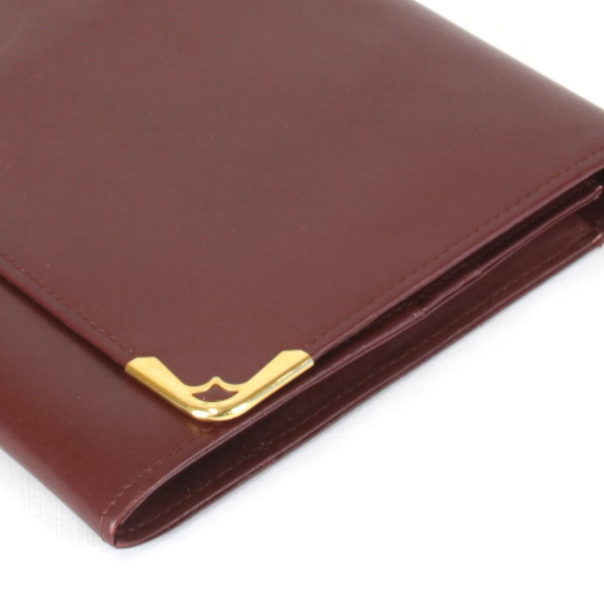 レザー ボルドー