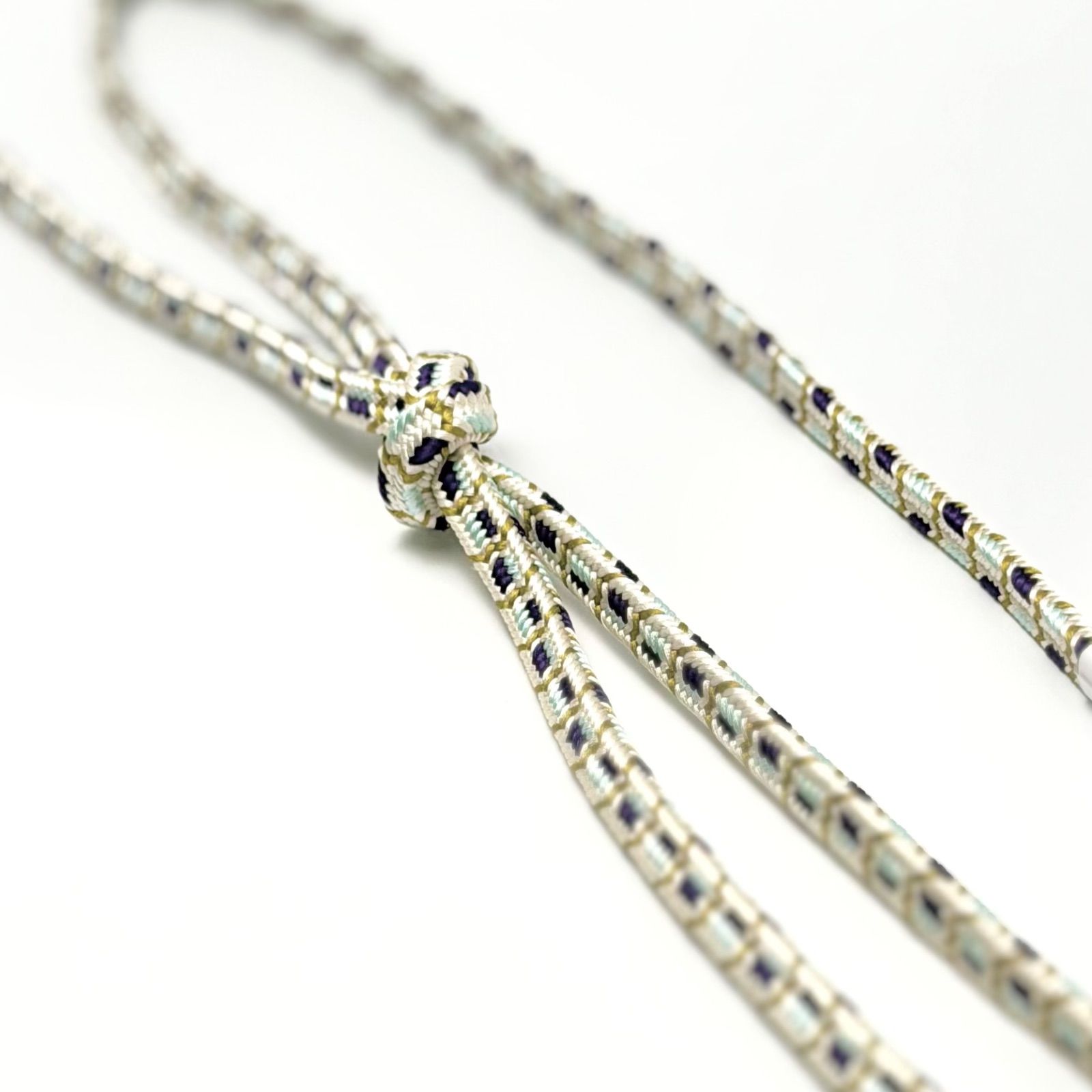 帯締め 和小物さくら 御岳組 丸台24玉 手組み 0039