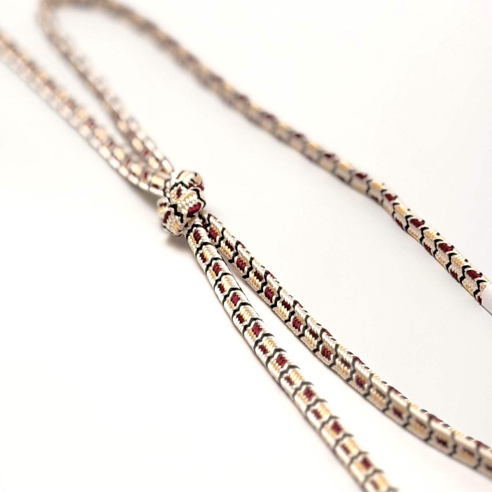 帯締め 和小物さくら 御岳組 丸台24玉 手組み 0041