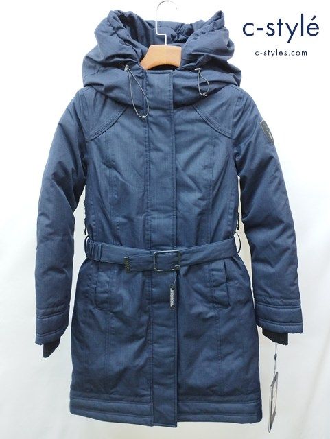 G530 秋冬物 人気 nobis ノビス コート S ネイビー ASTRID ウィメンズパーカ パファーコート SHFGT0479 レディース G