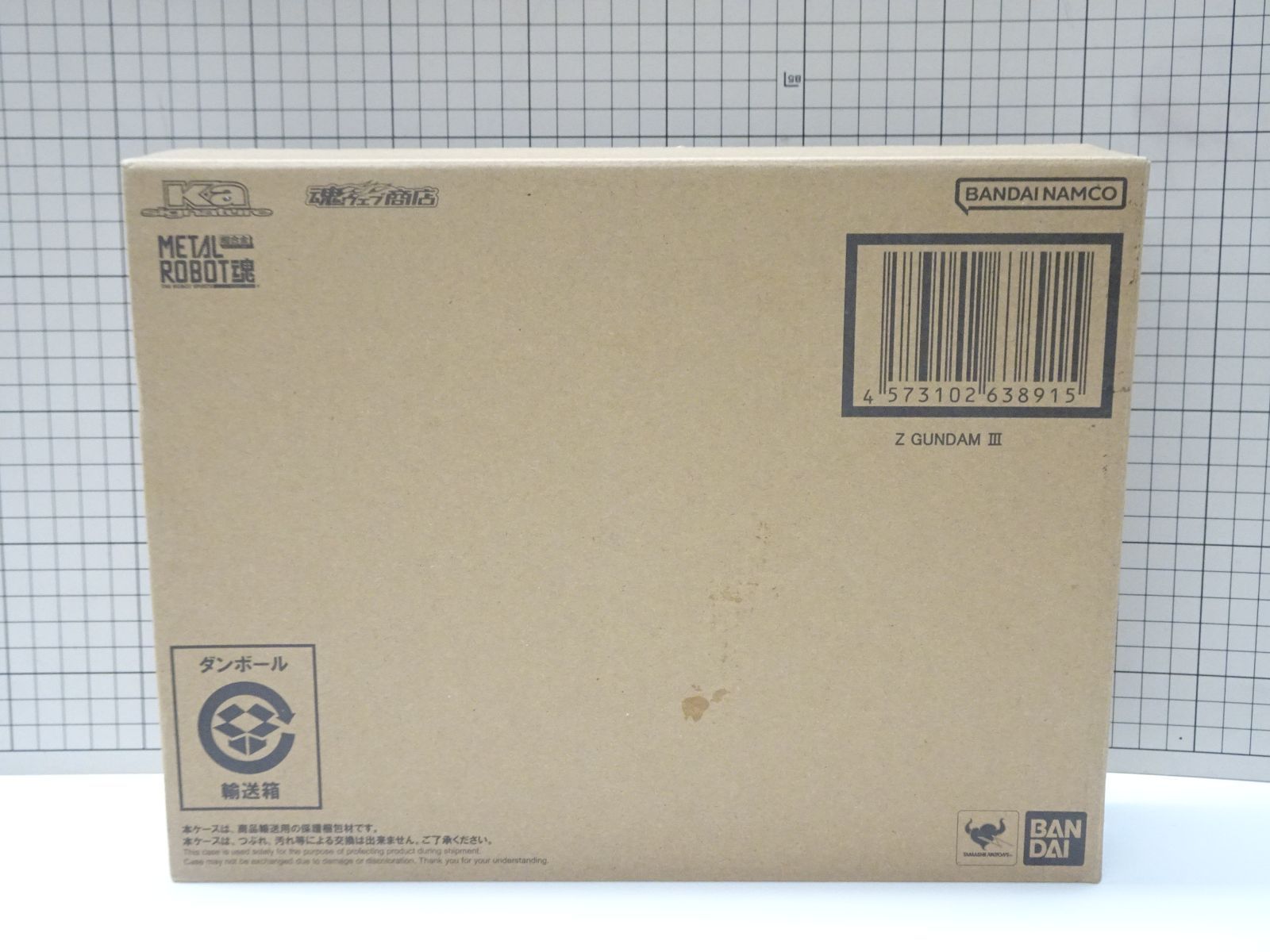 L ROBOT魂 Ka signature Zガンダム 3号機 輸送箱付未開封品 【公式通販】