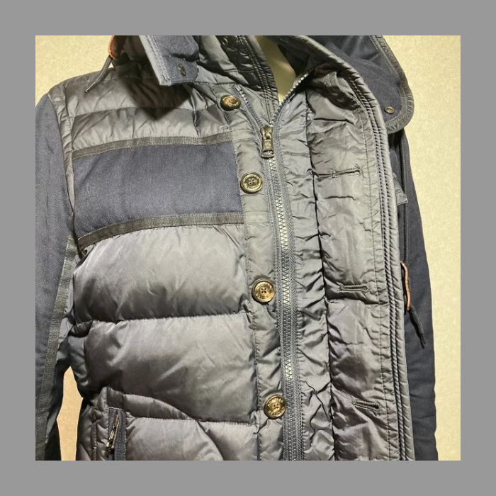 MONCLER RYAN サイズ1 C20914139285 ライアン ウールナイロンコンビ 