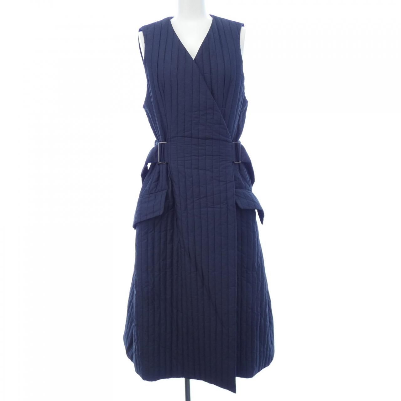 美品 HENRIK VIBSKOV チェック ロングワンピース HENRIK VIBSKOV DRESS[NAVY BLACK CHECK]_