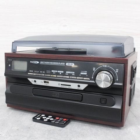 行董 クマザキエイム Bearmax マルチレコードプレーヤー レコーダー MA-88 動作 済み AS0U40