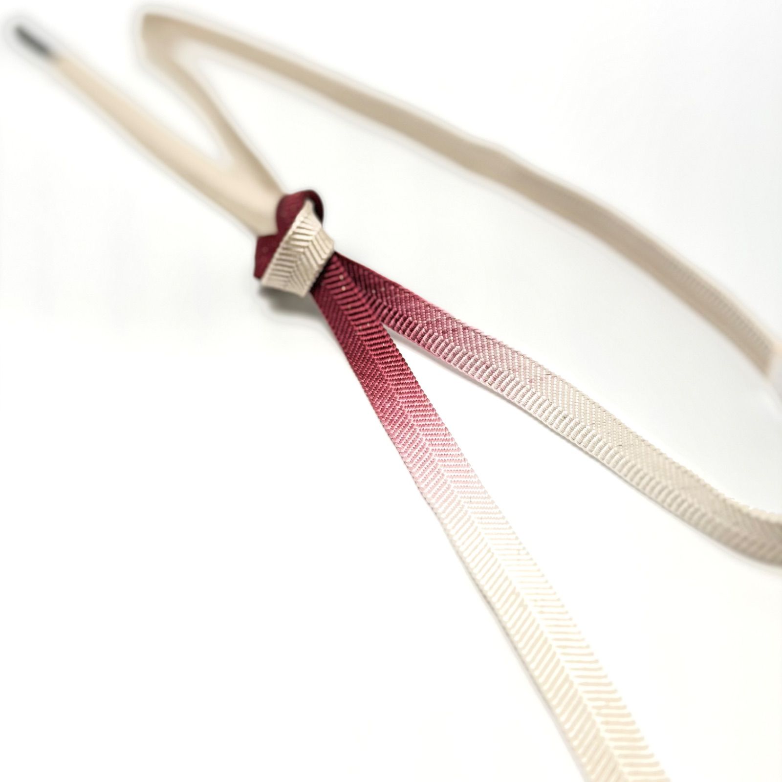 帯締め 和小物さくら 笹波組 二色ぼかし 金糸入 0042